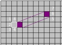 wormhole adjacent cell neighborhood 1